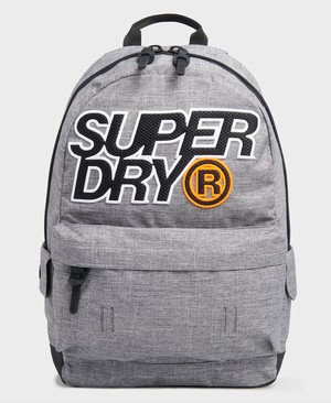 Superdry Mesh Lineman Montana Férfi Hátizsák Világos Szürke | JUAPC8510